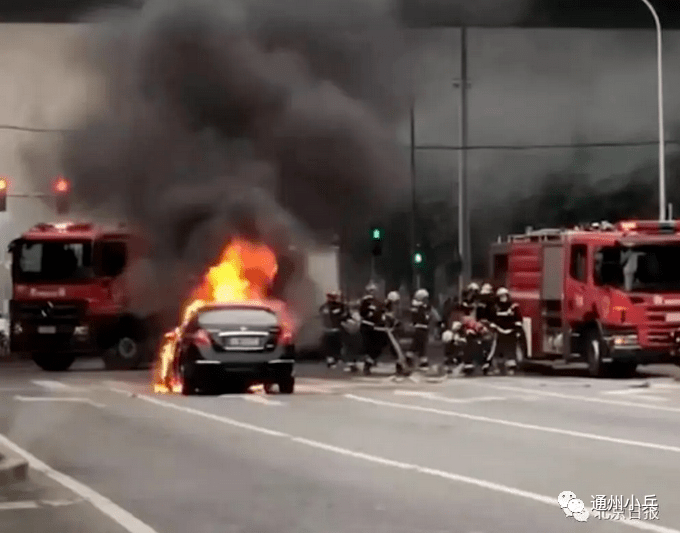 遼寧營口車輛起火波及多車事故